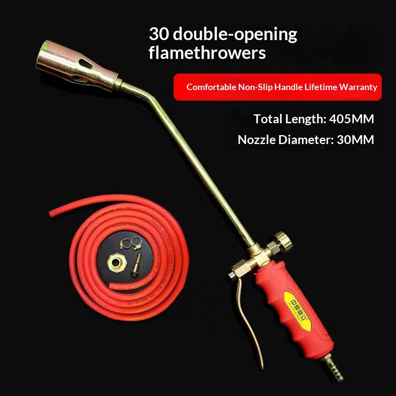 Zhongyuan Dingli Liquefied Gas Flame Gun, Household Pig Hair-Removal Blowtorch, Waterproof Disinfection Welding Torch, Baking And Roasting Blowtorch