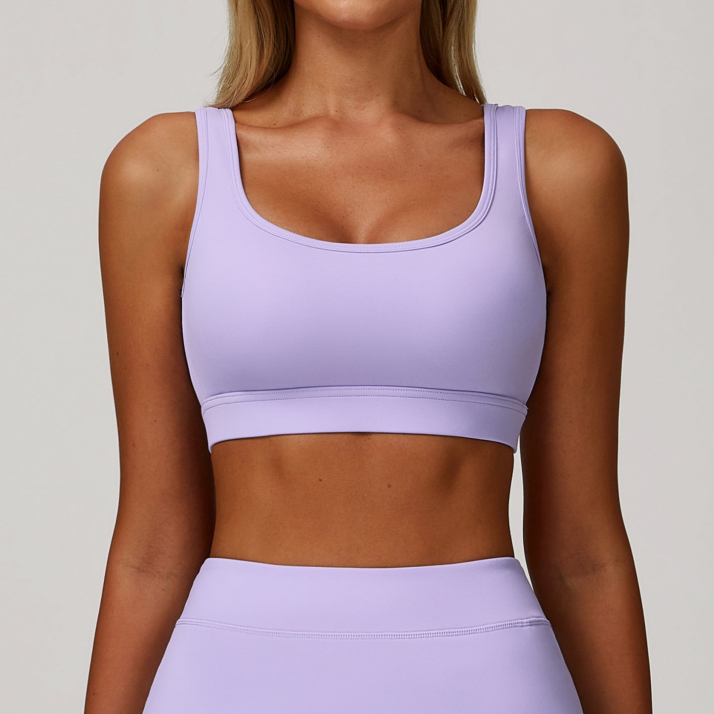 Nude Feel Yoga Bra Tight Beauty Back Exercise Workout Bra