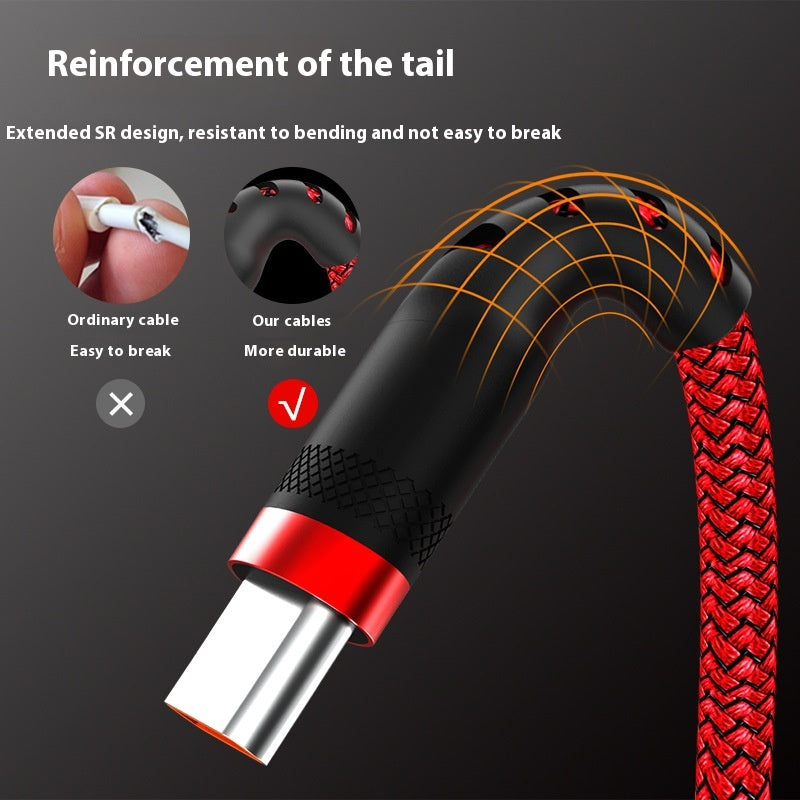 Lengthened Typec Data Cable Mobile Phone Charging Cable