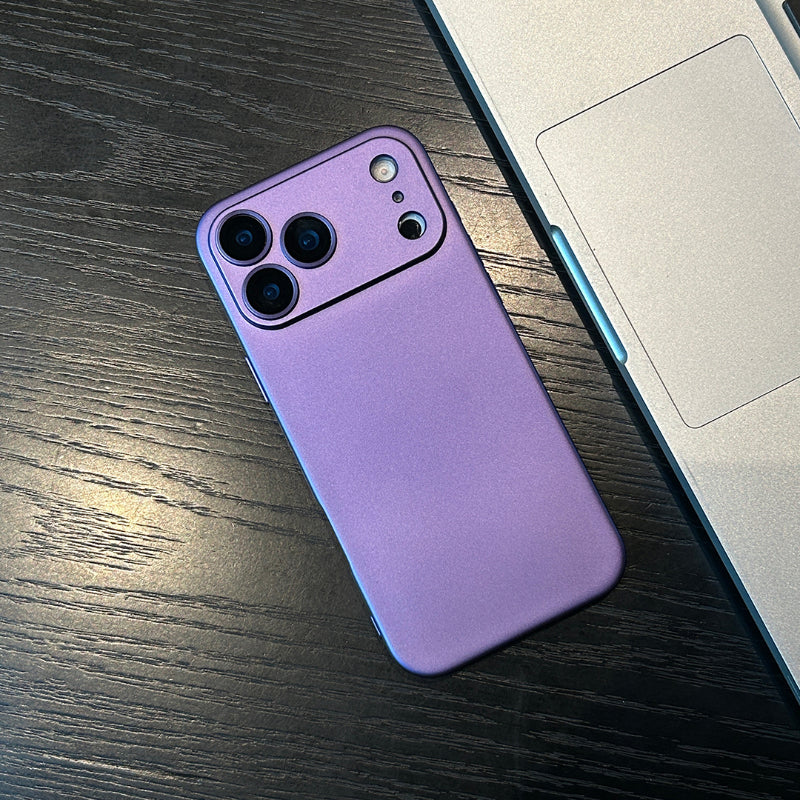 Magnetic Abrasive Non-slip Silicone Mobile Phone Case With Lens