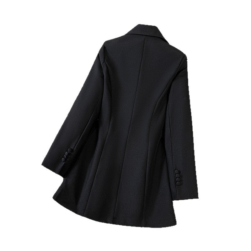 Korean Style Black Blazer For Women