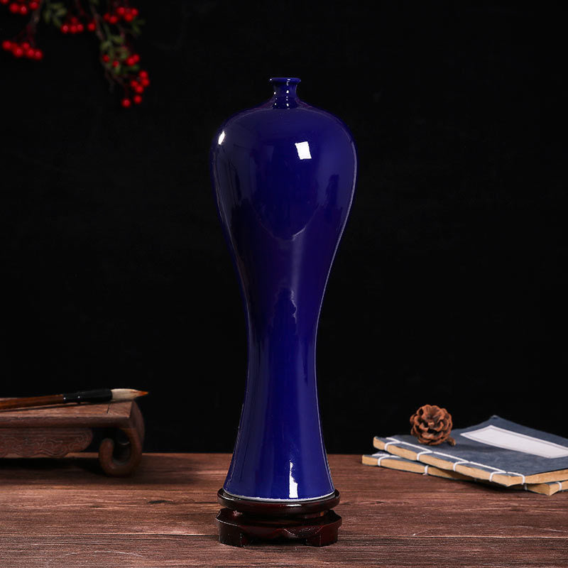 Home Decor Ceramic Color-Glazed Beauty Vase