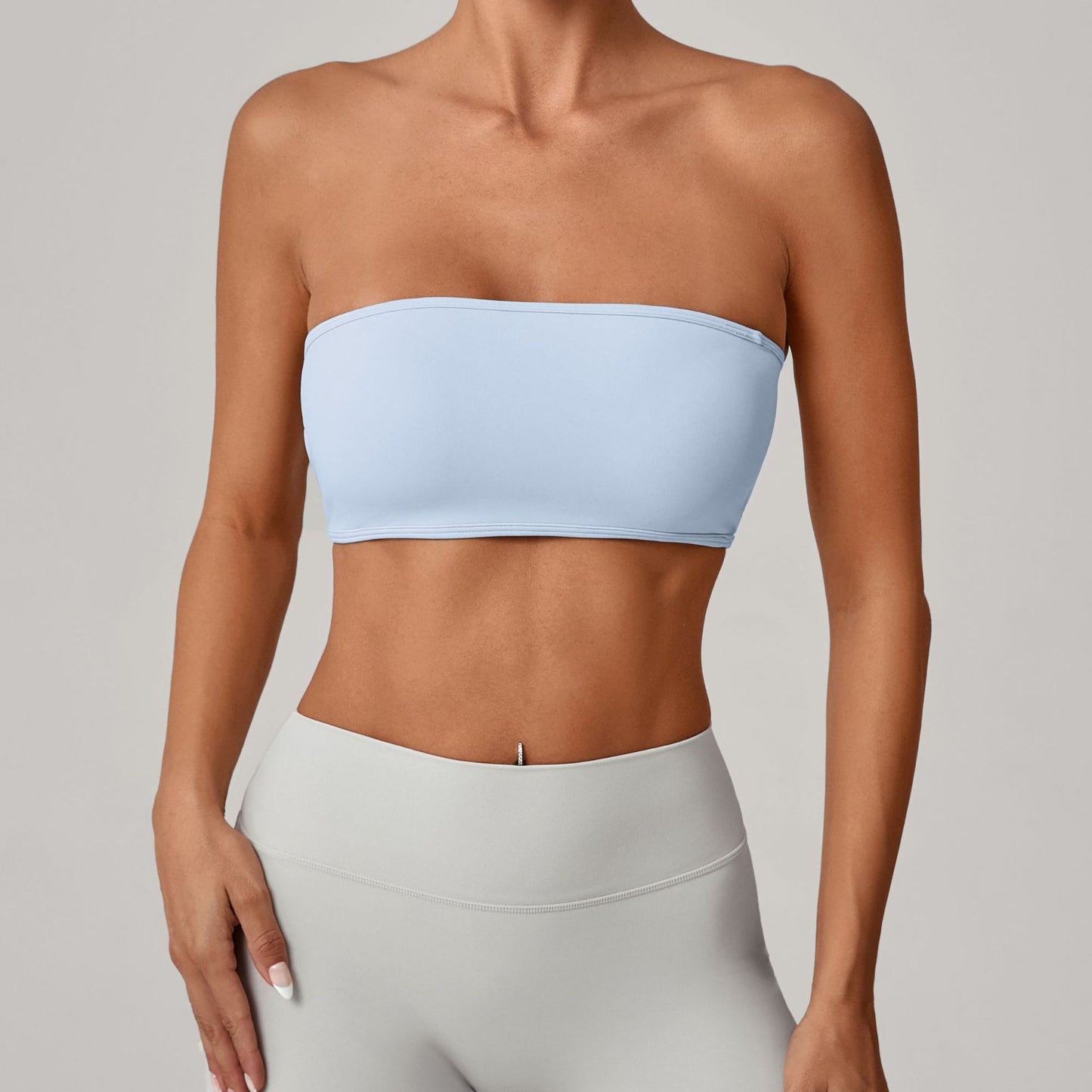 Leak-proof, Chest-hugging Base-layer Fitness Top, Tight-fitting For Women