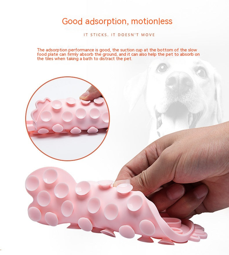 Lick Food Plate Pet Slow Food Plate Anti-choke Slow Feeding