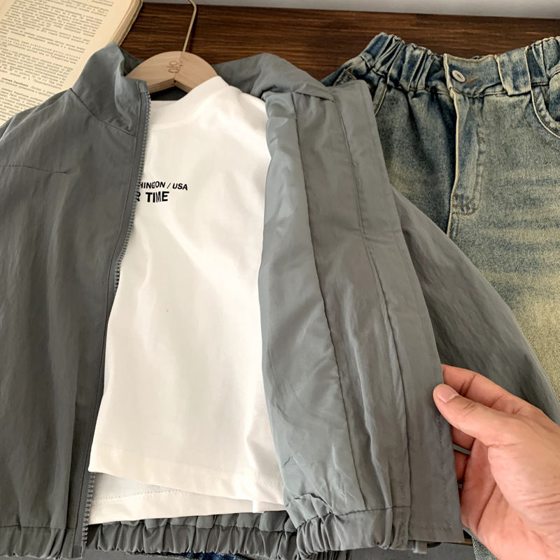 Korean-style Fashionable Casual Jacket For Baby Girls