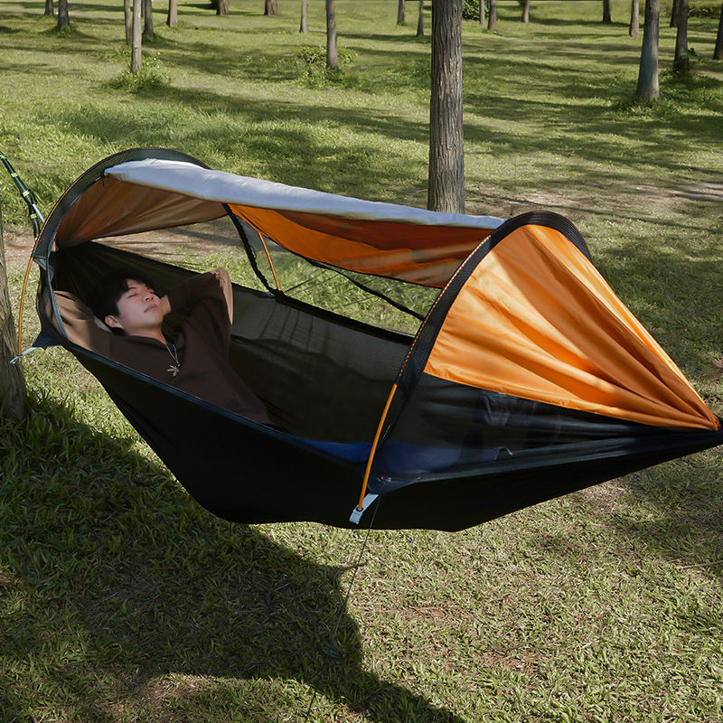 Travel Mosquito-Proof Tip-Resistant Outdoor Hammock