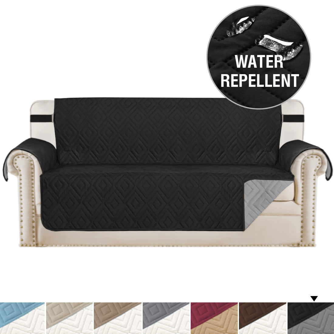 Recycled Grid Breathable Thickened Waterproof Pet Sofa Cushion