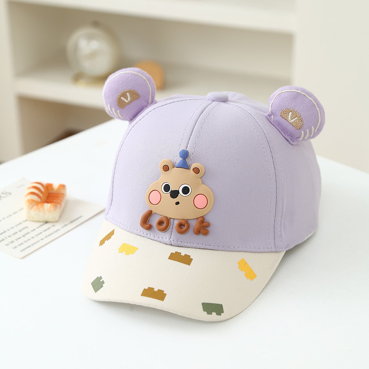 Summer Cute Sun-protective And Shade-wearing Baseball Caps For Boys And Girls. Perfect For Babies For Outdoor Outings, Playtime, Dressing Up And Taking Photos.