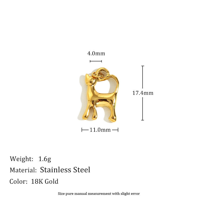 DIY Jewelry Accessories Stainless Steel Plated Pendant