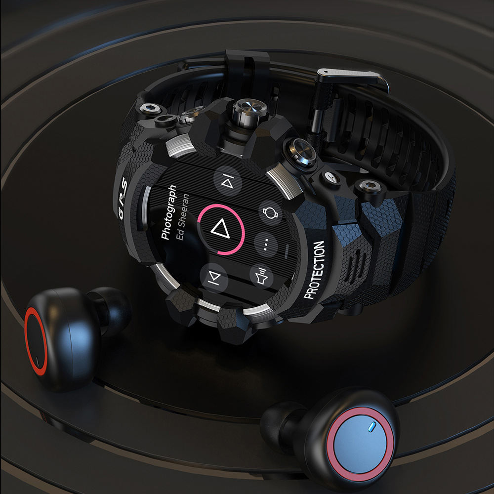 Outdoor Sport Smart Watch Bluetooth Calling
