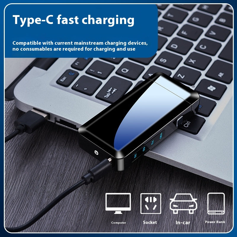 Fashion Personality Windproof Cigar Charging Igniter