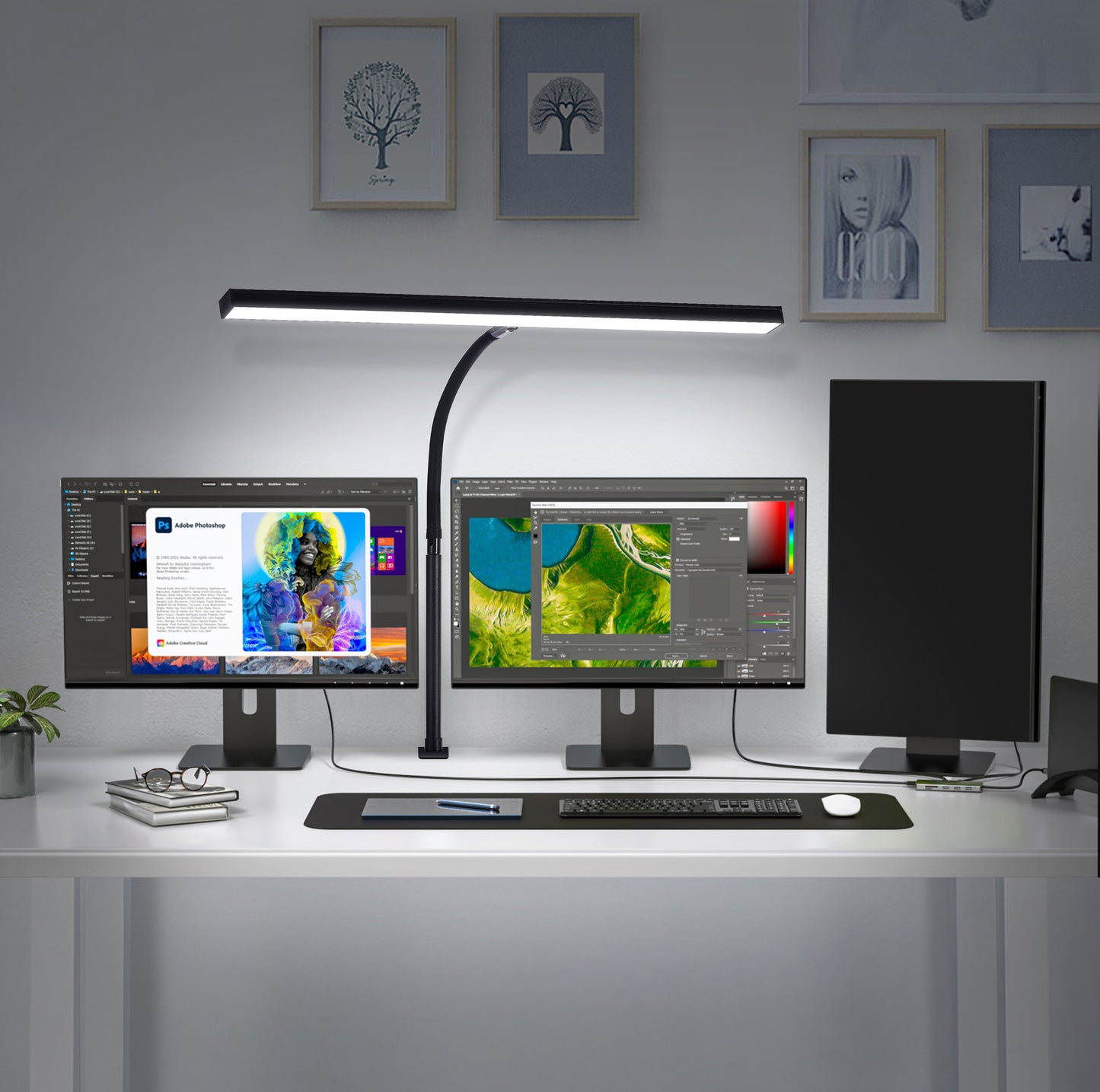Soft Light Dimming USB-powered Computer Screen Light