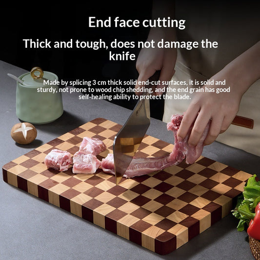 Acacia Cutting Board Antibacterial And Mildew-resistant For Home Vegetable Chopping