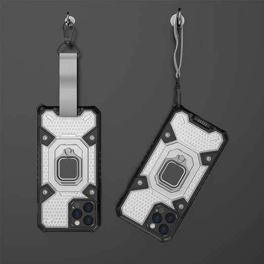 Cooling Mobile Phone Case Magnetic Transparent Soft Shell Lanyard