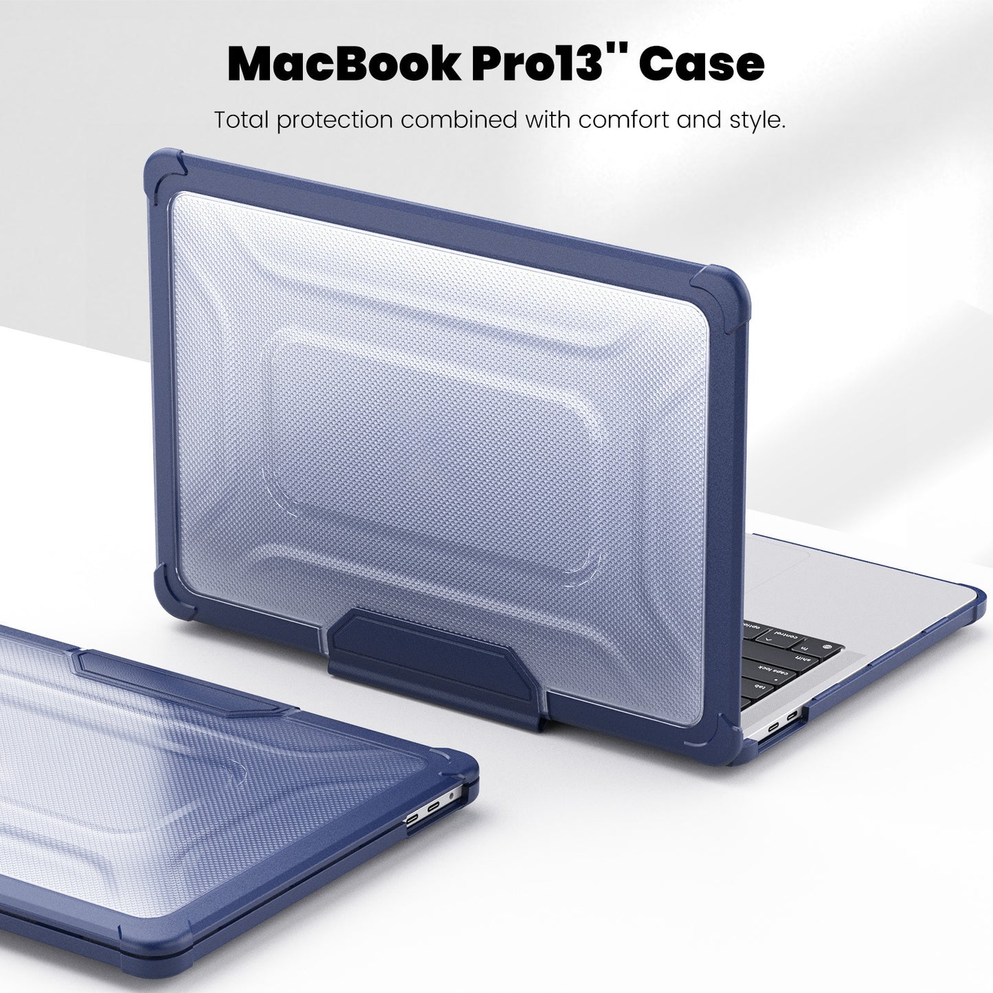 Air13 Laptop Case Transparent Frosted Cooling Bracket Anti-fall Shell