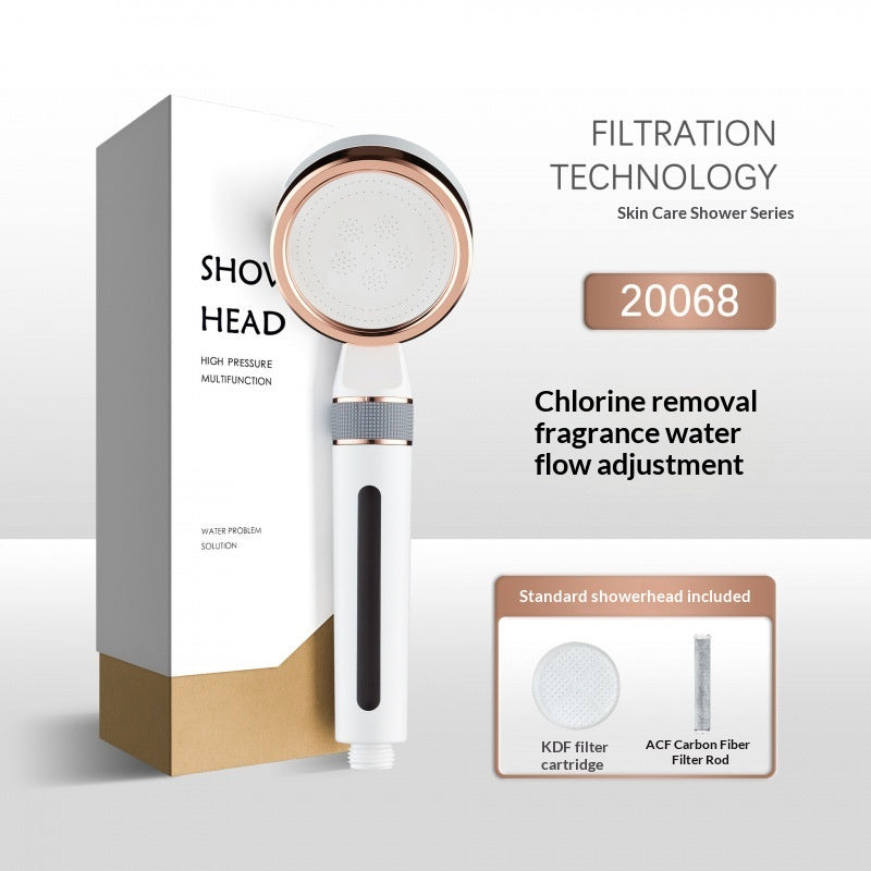 Household Antibacterial Beauty Fragrance Showerhead For Chlorine Removal