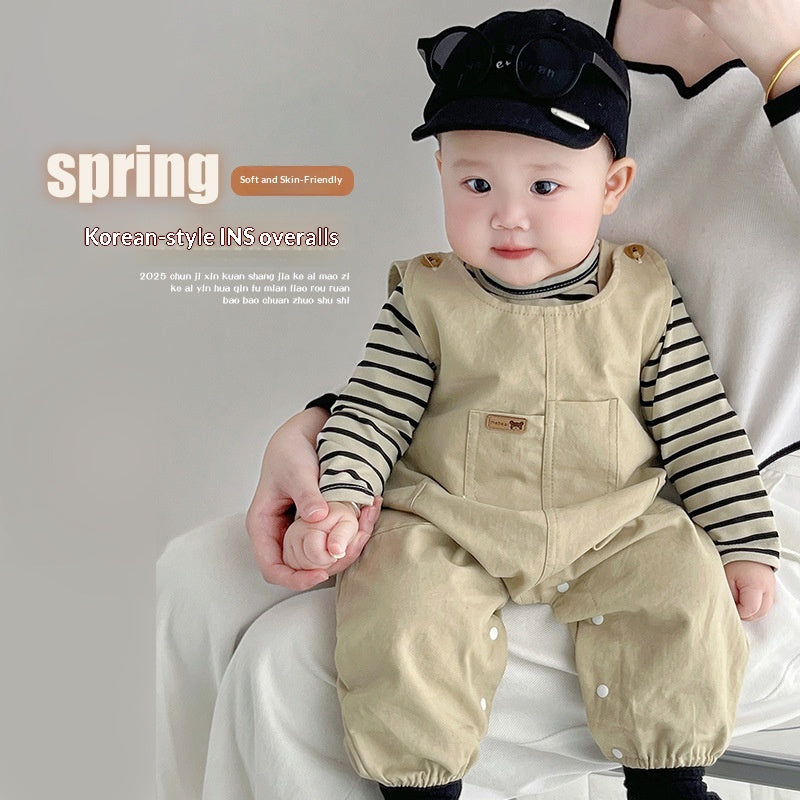 Korean-style Baby Clothes Two-piece Spring Outfit