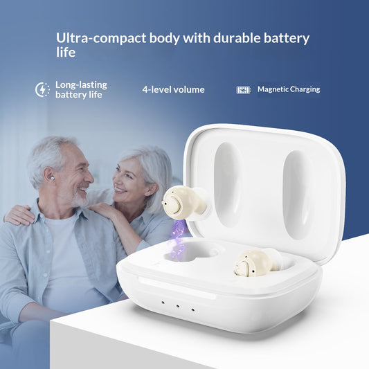 In-the-ear Hearing Aid With A High-power Charging Case