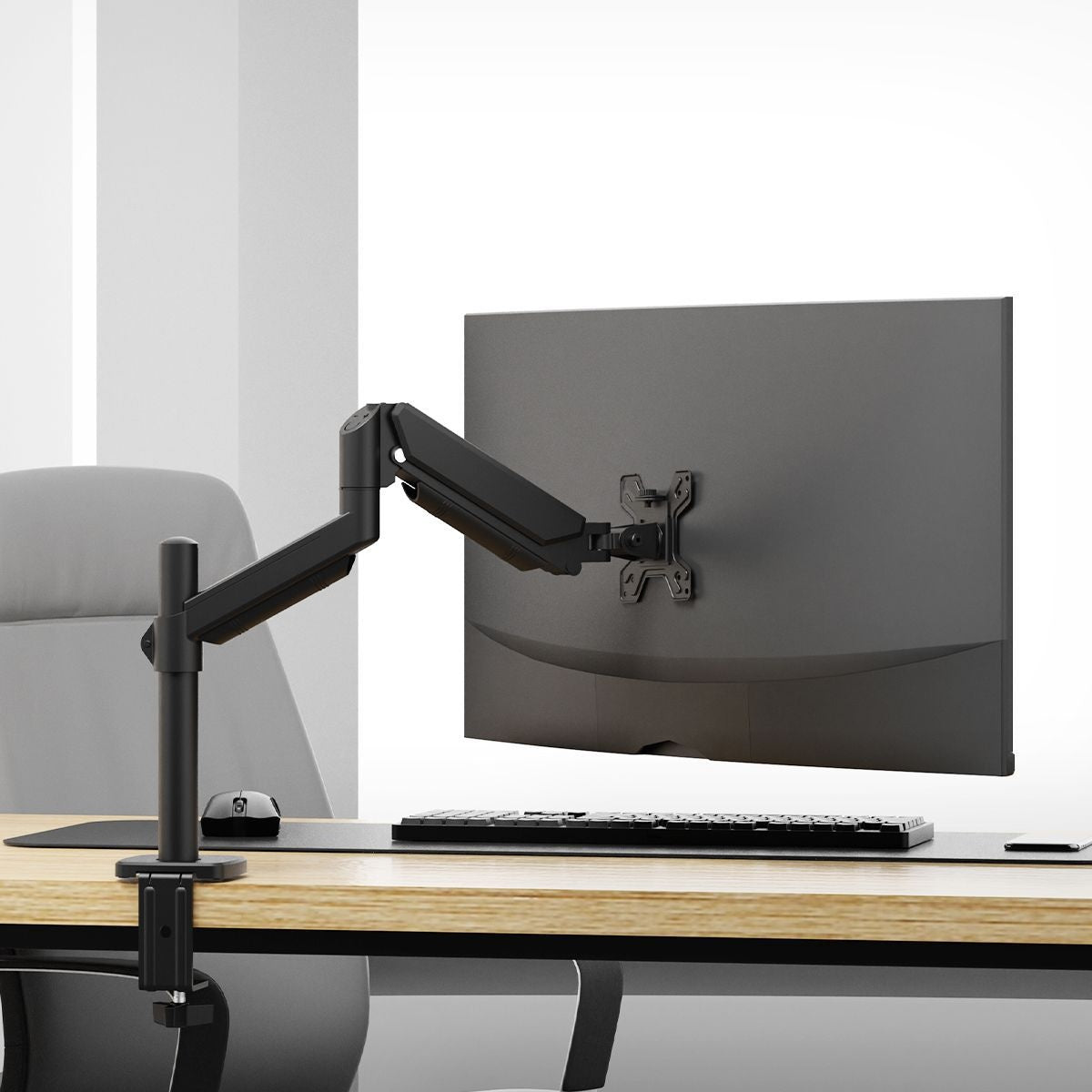32-inch Computer Monitor Punch Free Rack Mechanical Arm