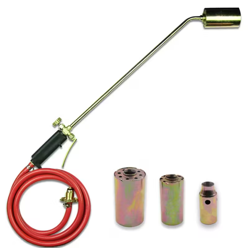 Ong Arm Torch Burner Propane Butane Gas Blow Torch Set With Hose And 3 Burners For Roofing And Brazing Office & School Supplies