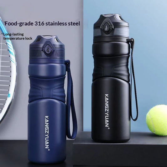 316 Stainless Steel Large-Capacity Fitness Water Bottle