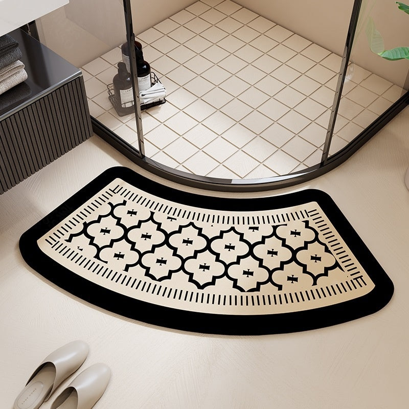 Diatomaceous Water-absorbing Bath Mat For The Toilet And Shower