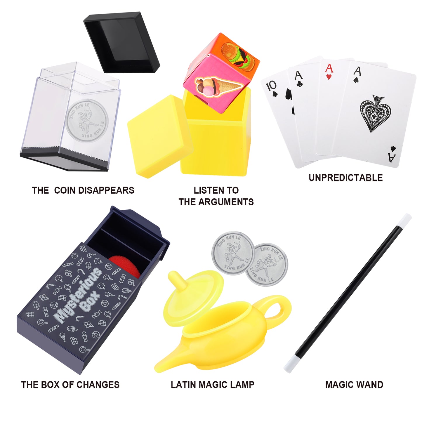 Fantasy Magic Gift Box 24 In 1,only Can Be Used On TK