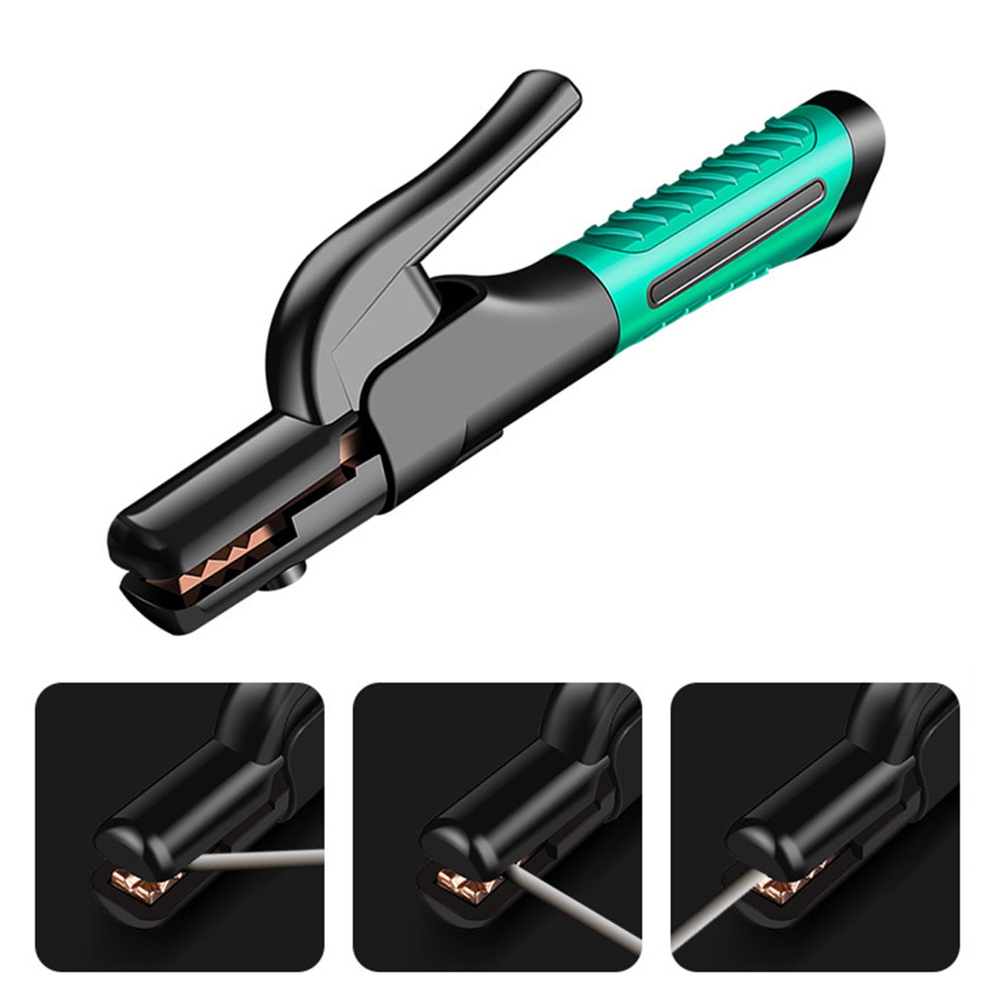 Electrode Holder Stinger Household Copper Non Scald Industrial Grade TIG Argon Arc Welding Accessories 300A