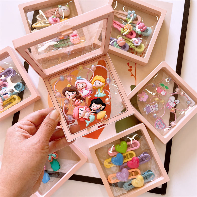 Cute Cartoon Character Hair Clips For Girls