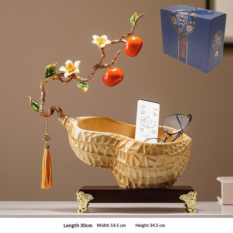 High-end New Year Enamelware Ornament As A Housewarming Gift For The New Peanut-themed Home