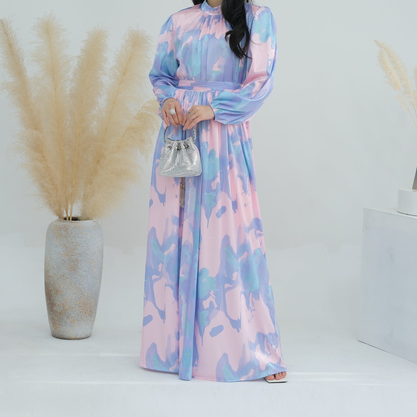 European And American Middle East Pure Beauty Printing Dress