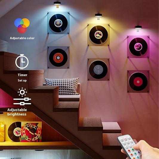Home LED Charging Power Supply Magnetic Belt Remote Control Wireless Painting Lamp