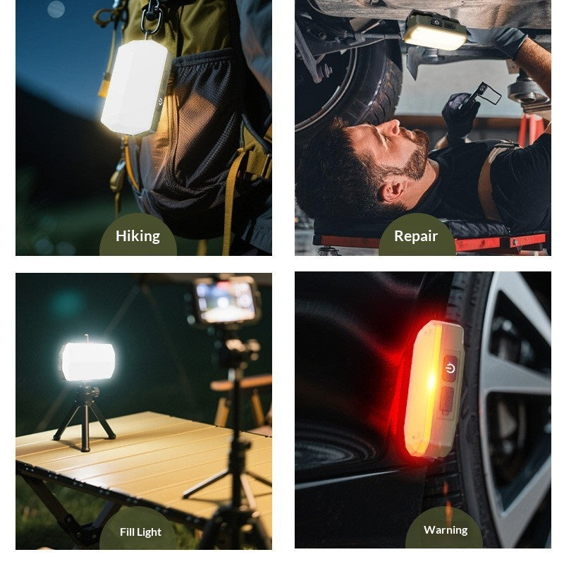 Outdoor Portable Camping Tent Long-Lasting Charging Lighting Lamp