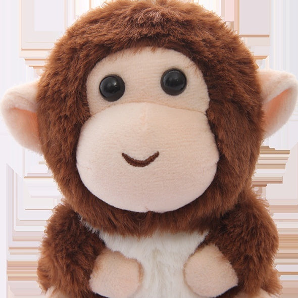Cute Cartoon Monkey Doll Plush Toy Pendant Key Chain Accessories