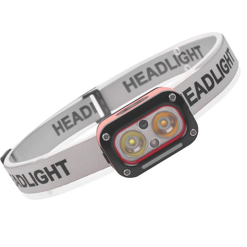 USB Charging Outdoor Night Run LED Lighting Headlamp