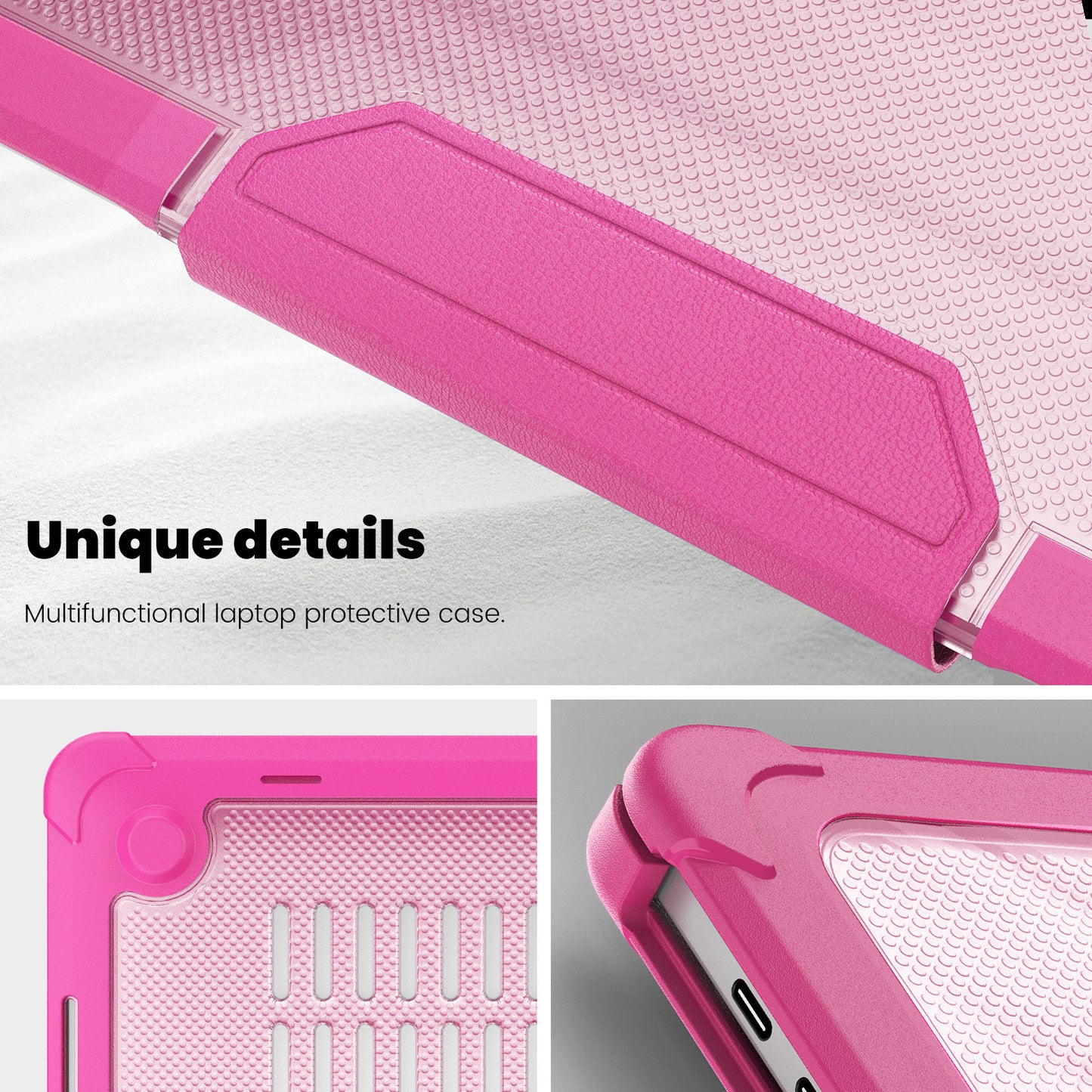 Air13 Laptop Case Transparent Frosted Cooling Bracket Anti-fall Shell