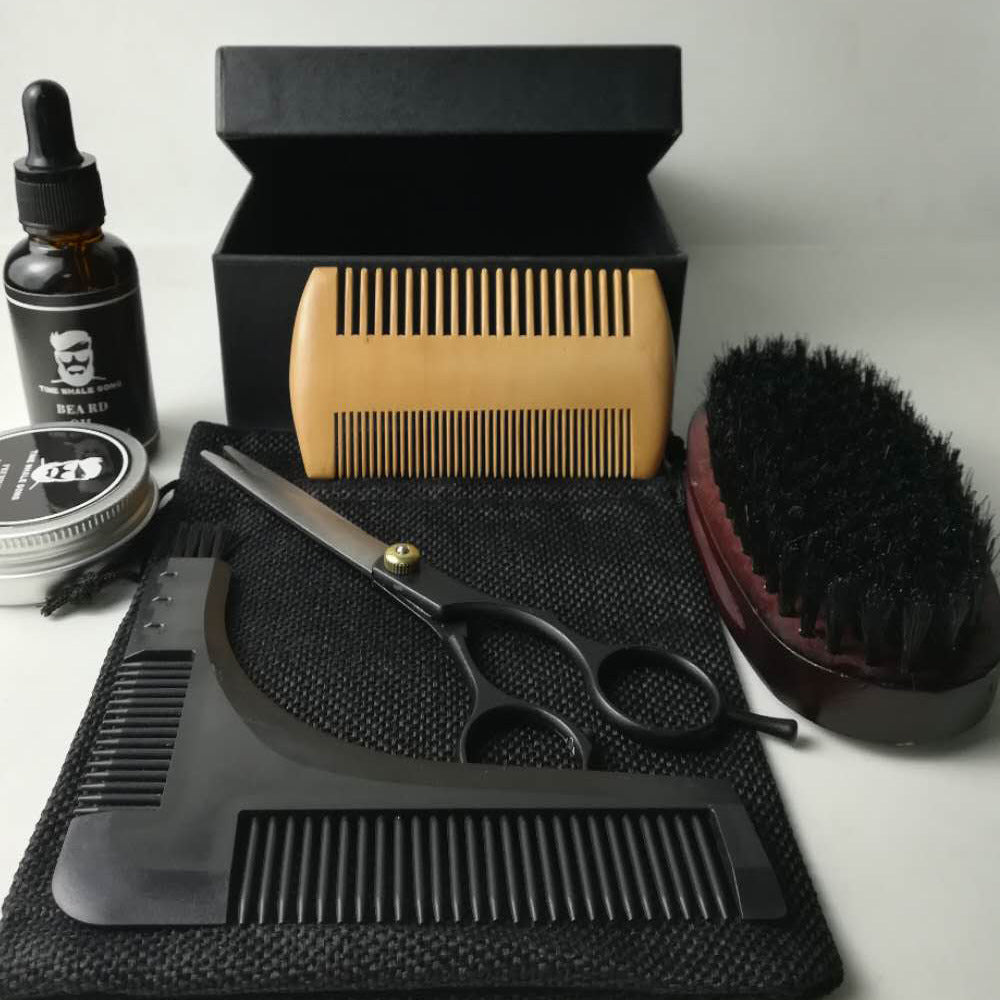 Wax Modeling Of Men's Beard Care Suit