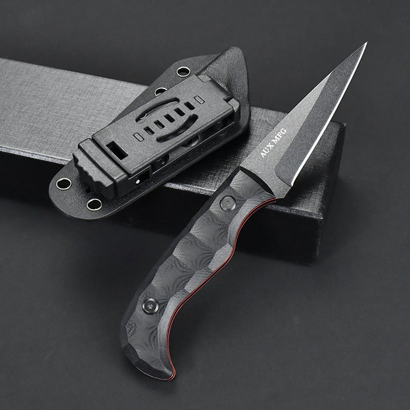 G10 Non-slip Handle Utility Knife With K-sheath