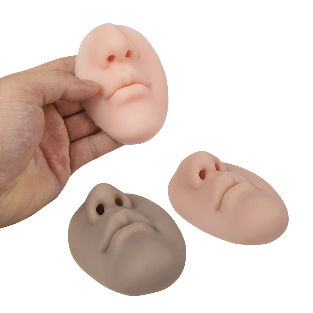 Practice Leather Makeup Simulation Lip Model Tool