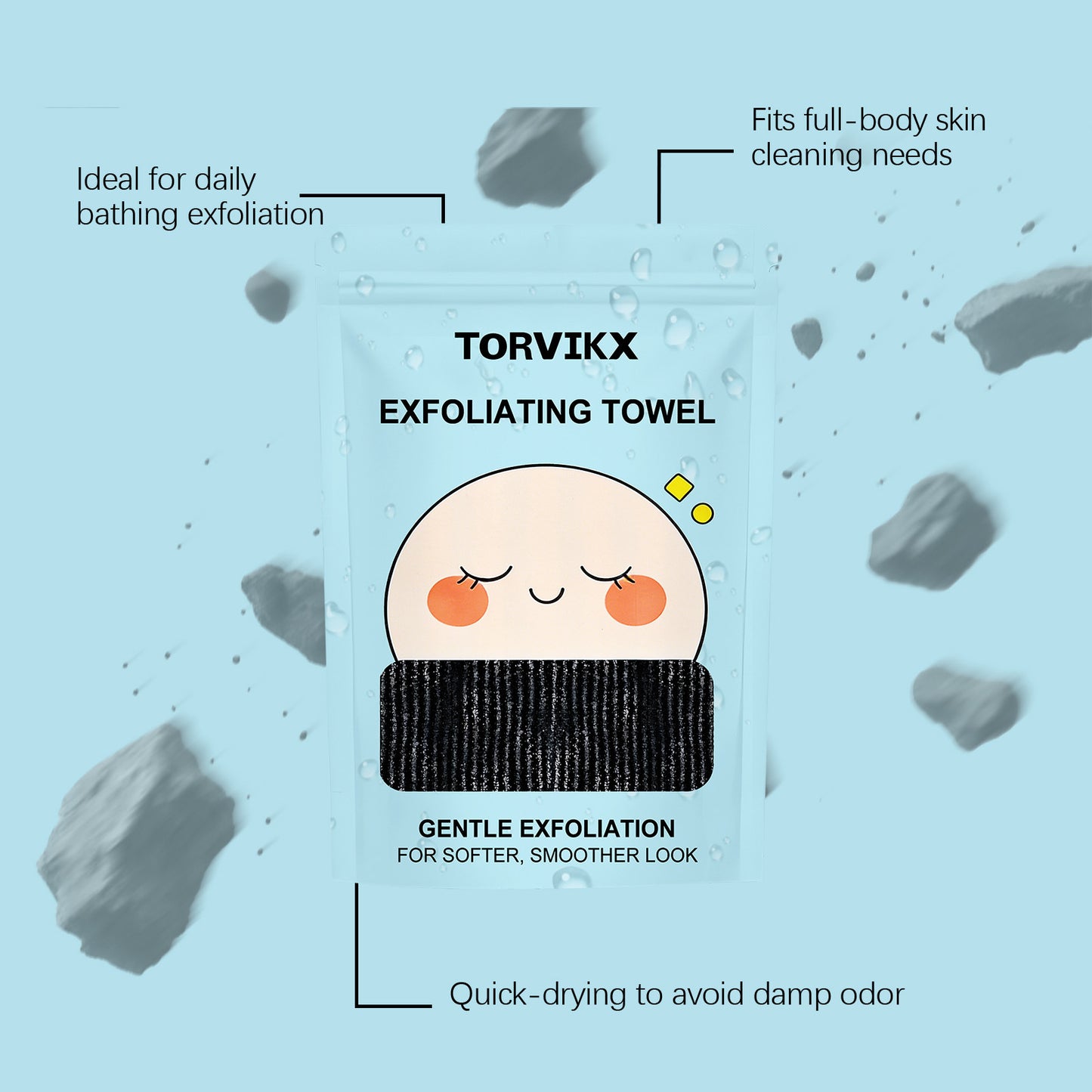 Exfoliating Bath Towel