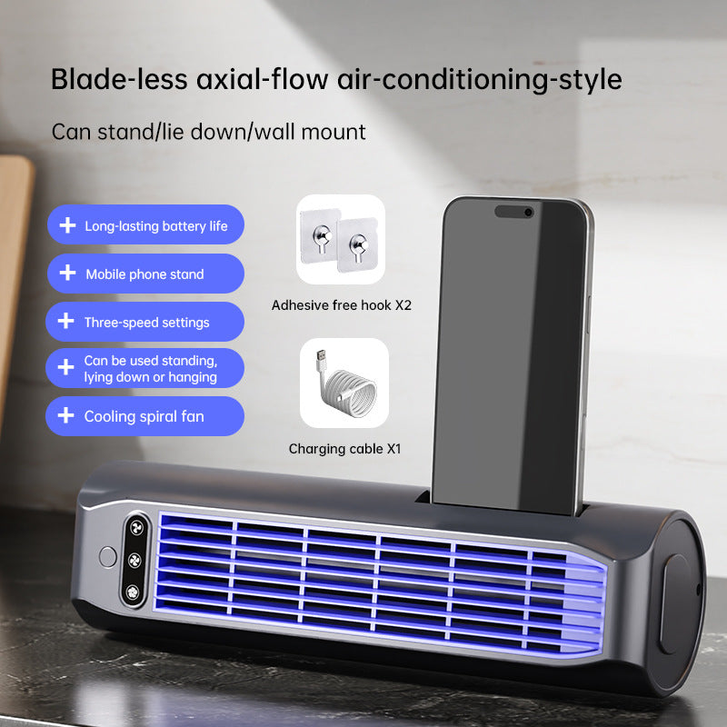Leafless Wall-mounted Kitchen And Office Desk Fan