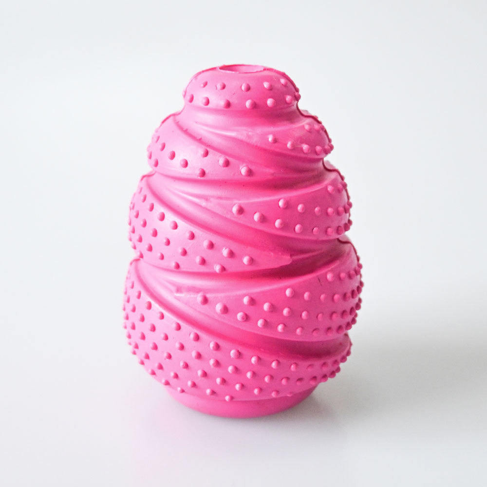 Rubber Treat-dispensing Toy For Pet Dogs