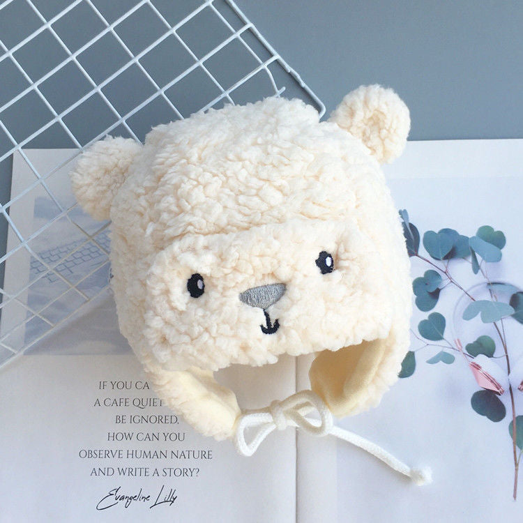 Korean Baby Sleeve Cap Winter Cute For Foodie
