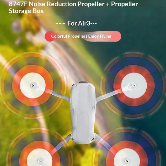 8747F Silent Noise-Reducing Propeller Accessories Compatible With DJI Air 3S3