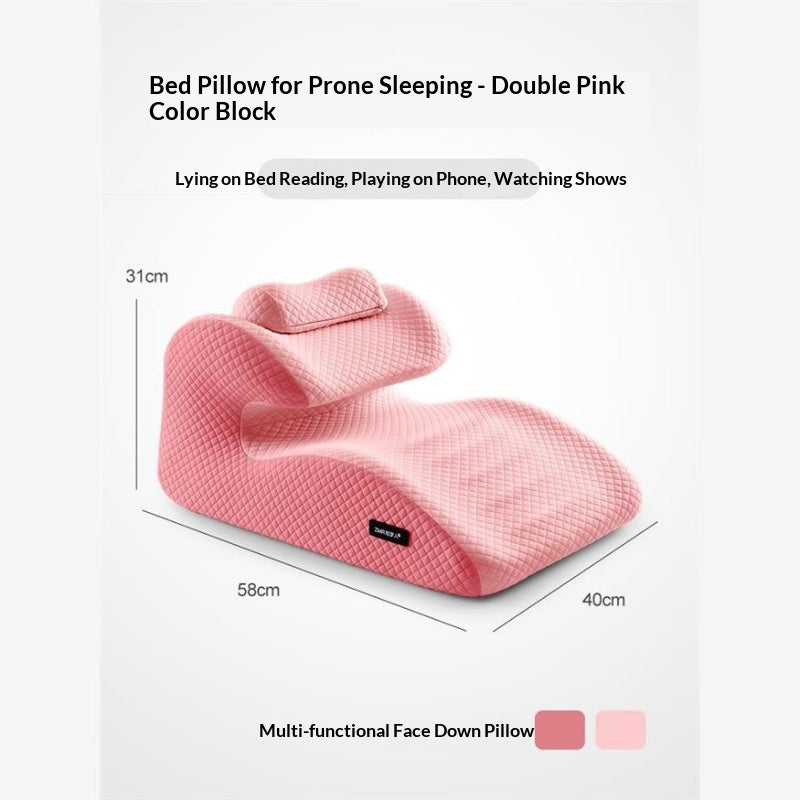 Multi-functional Bed Pillow For Prone Sleeping With Massage And Heating Functionsperfect