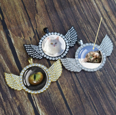 Customized Cat And Dog Pet Picture Necklaces Personalized Gifts For Family And Friends