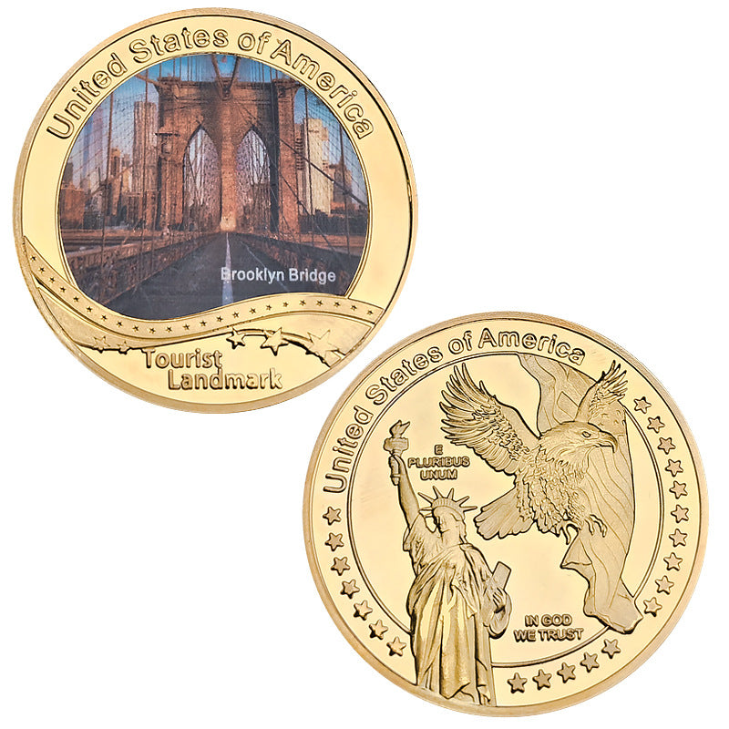 Metal Badge Gift Commemorative Coin