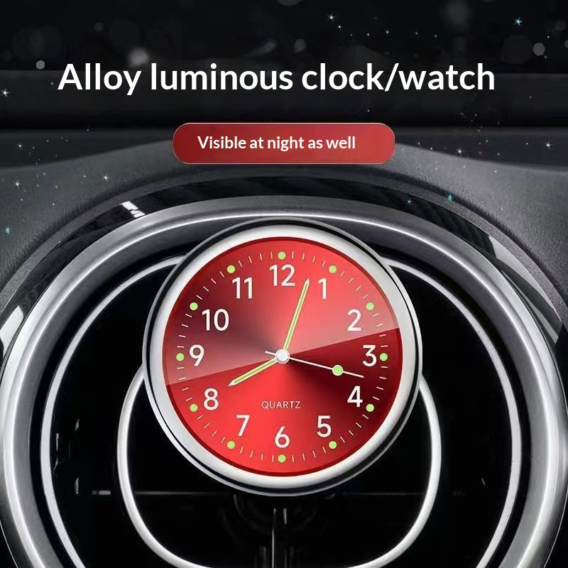 Fashion Car Clock Wholesale Car Timepiece With Luminous Decoration