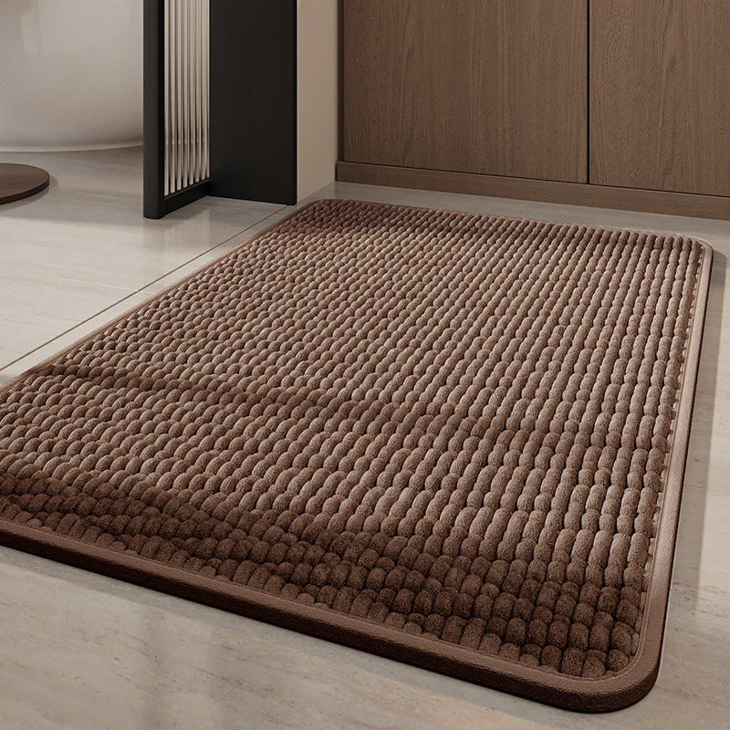 Quick-drying Bath Mat For The Bathroom Door