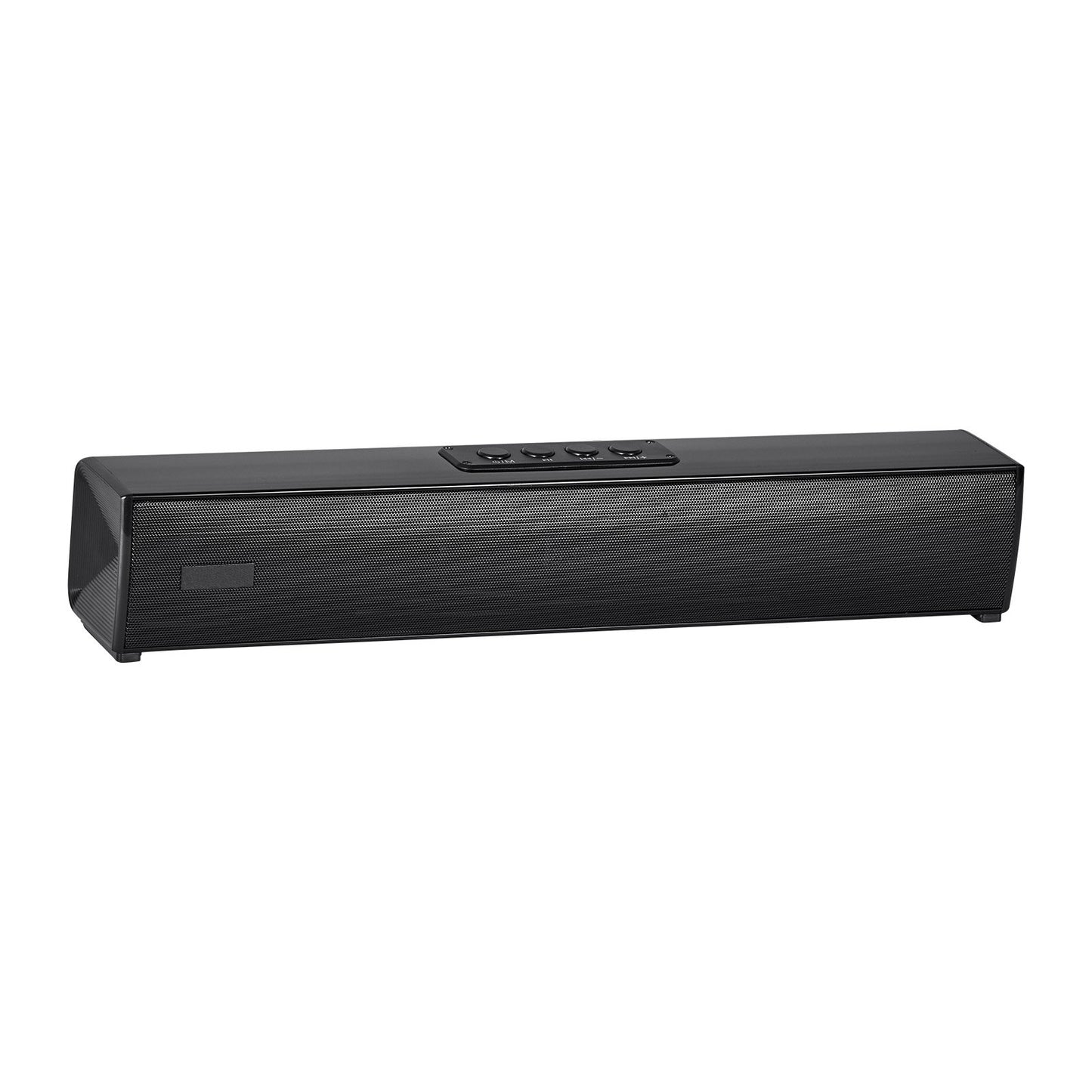 Sound Bar For Smart TV, 2.0 Channel, 17-Inch Compact Soundbar TV Speakers For Projector, Bluetooth AUX Connection, Remote Control, Easy Setup, 80W Surround Sound System For PC Home Theater Audio